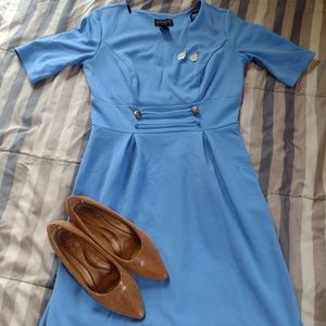 Enfocus Baby Blue Dress